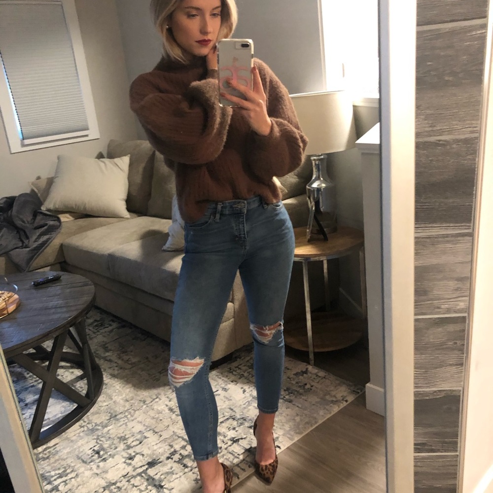 Caramel Brown Knit